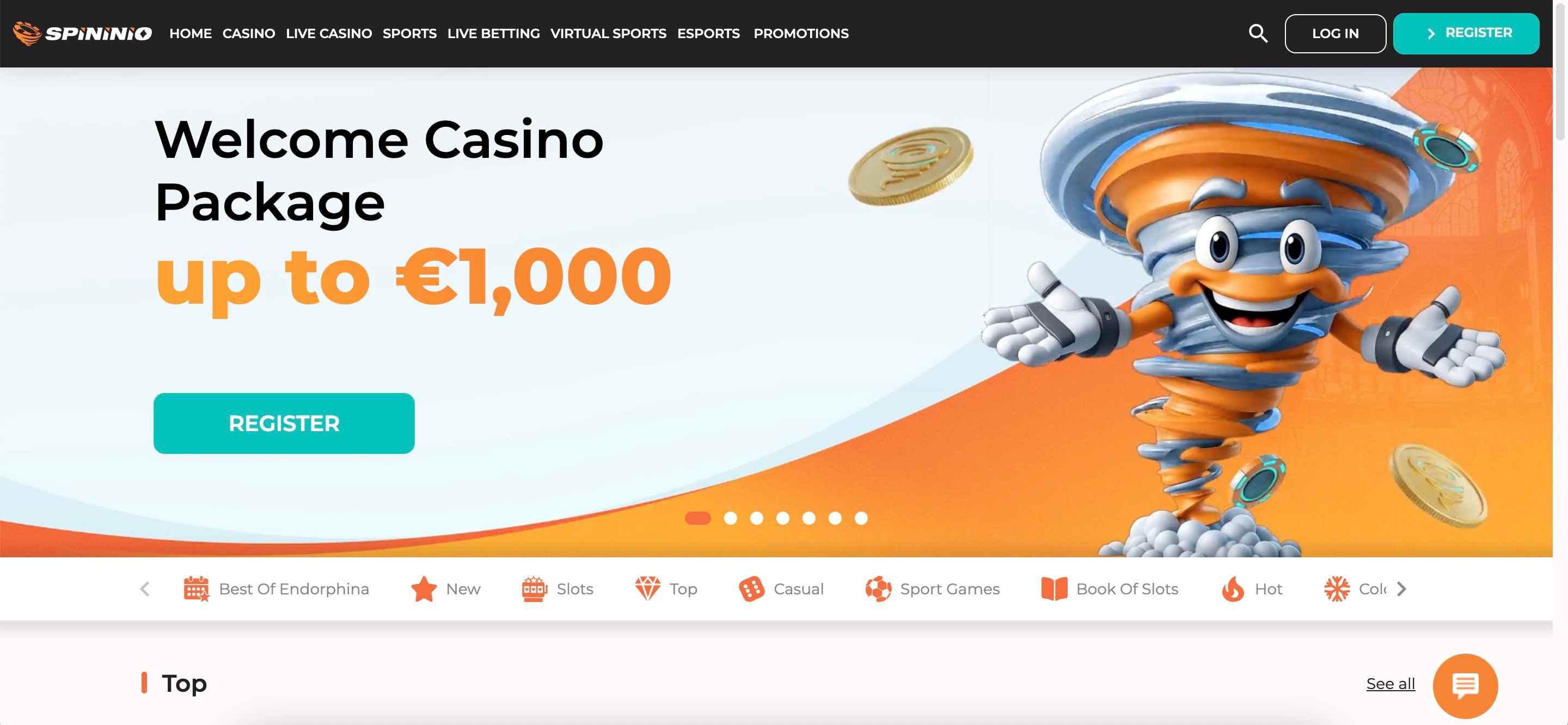 Spininio casino – recenze (2026)